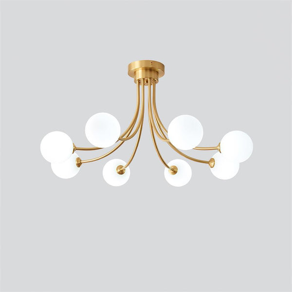 All-copper magic bean living room ceiling lamp