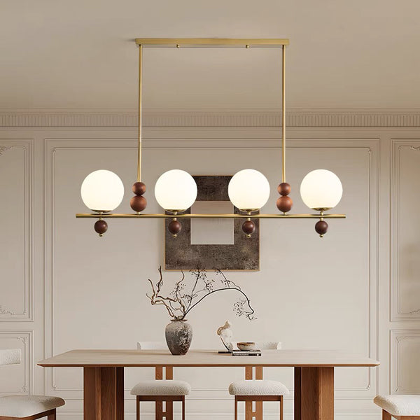 Long Magic Bean Dining Chandelier