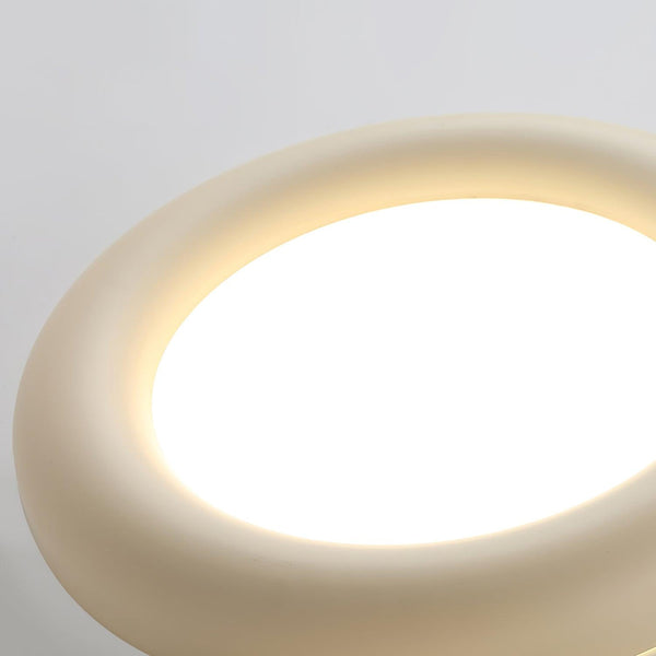 Cream style bedroom LED ceiling lamp