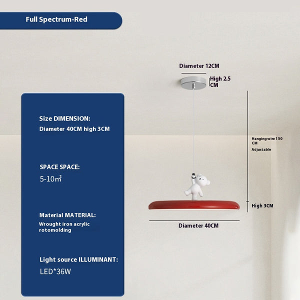 Kreativer Kronleuchter mit Cartoon-Bären
