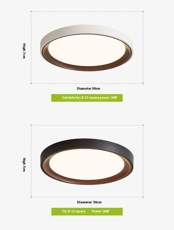 LED-Deckenlampe im Retro-Stil für Schlafzimmer im japanischen Stil