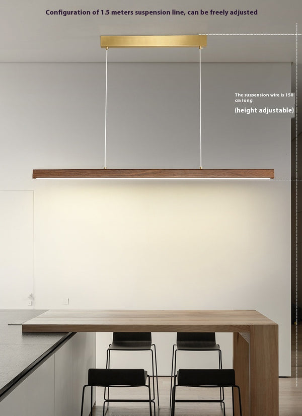 Suspension de table à manger en noyer