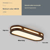 Solid wood LED ceiling light strip