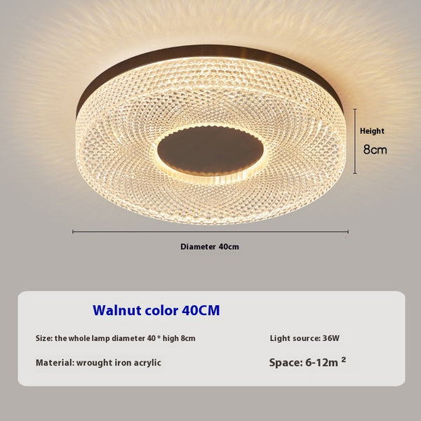 Medieval style bedroom ceiling lamp