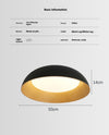 Nordische kreative Deckenlampe mit Holzmaserung