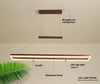 LED restaurant chandelier