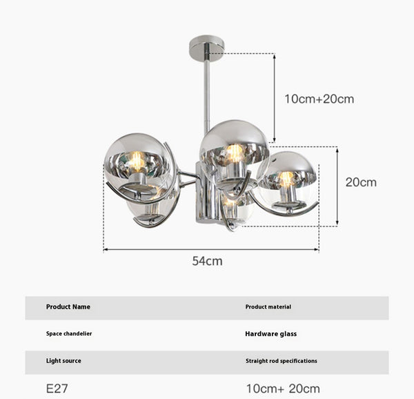 Vintage Bauhaus Chandelier