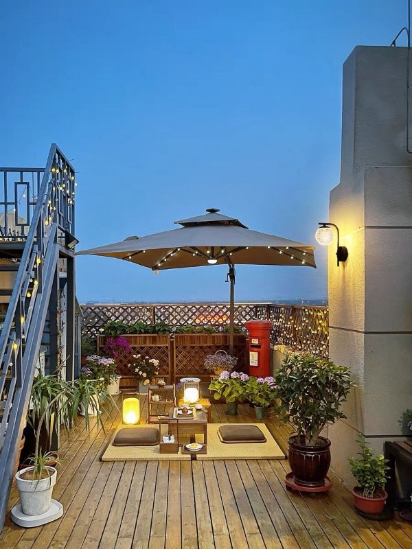 Outdoor courtyard walkway waterproof wall light