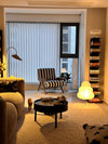 Japanese style wabi-sabi style rice paper floor lamp