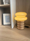 Retro circle table lamp