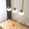 Japanese style cream style dining pendant lamp