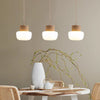 Japanese style cream style dining pendant lamp