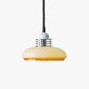 Retractable glass dining pendant light