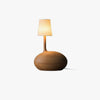 Medieval style solid wood bedroom table lamp