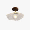 Retro lotus leaf aisle ceiling lamp