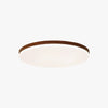 Ultra-thin solid wood LED ceiling light