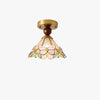 French retro creative butterfly aisle ceiling lamp