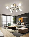 Magic Bean Geometric Line Chandelier