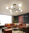 Magic Bean Geometric Line Chandelier