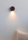 Solid wood bedroom bedside decorative wall lamp