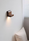 Solid wood bedroom bedside decorative wall lamp