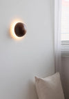 Solid wood bedroom bedside decorative wall lamp