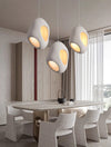 Japanese style pebble dining pendant lamp