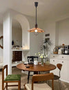 Vintage Wabi-Sabi Style Dining Chandelier