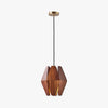 Creative solid wood chandelier