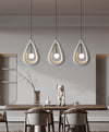 Wabi-sabi style water drop dining pendant lamp