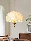 French retro style solid wood chandelier