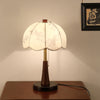 Chinese retro solid wood table lamp