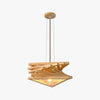 Modern personality solid wood chandelier