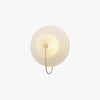 Nordic round glass aisle wall lamp