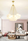 Cream Bubble Ball Chandelier