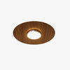 Ultra-thin walnut color aisle ceiling lamp