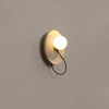 Nordic creative glass bedside corridor wall lamp