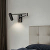 All copper swing arm wall lamp