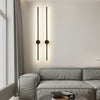 Minimalist LED line wall lamp