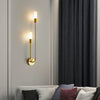 Creative long strip double head wall lamp