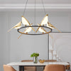 Creative bird restaurant chandelier