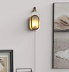 Retro hanging type wall lamp