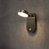 All copper led bedroom wall light