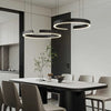 Minimalist personality ring chandelier