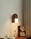 Creative personality solid wood wall lamp