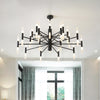 Nordic led candle chandelier