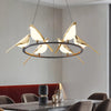 Creative bird restaurant chandelier