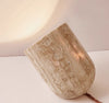 Wabi-sabi style bedroom bedside table lamp