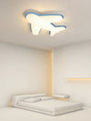 Children's room airplane ceiling lamp