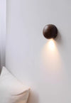 Solid wood bedroom bedside decorative wall lamp